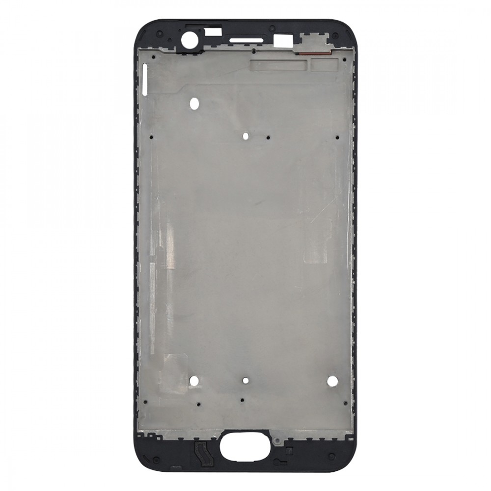 For OPPO A57 Front Housing LCD Frame Bezel Plate(Black) Oppo Replacement Parts Oppo A57